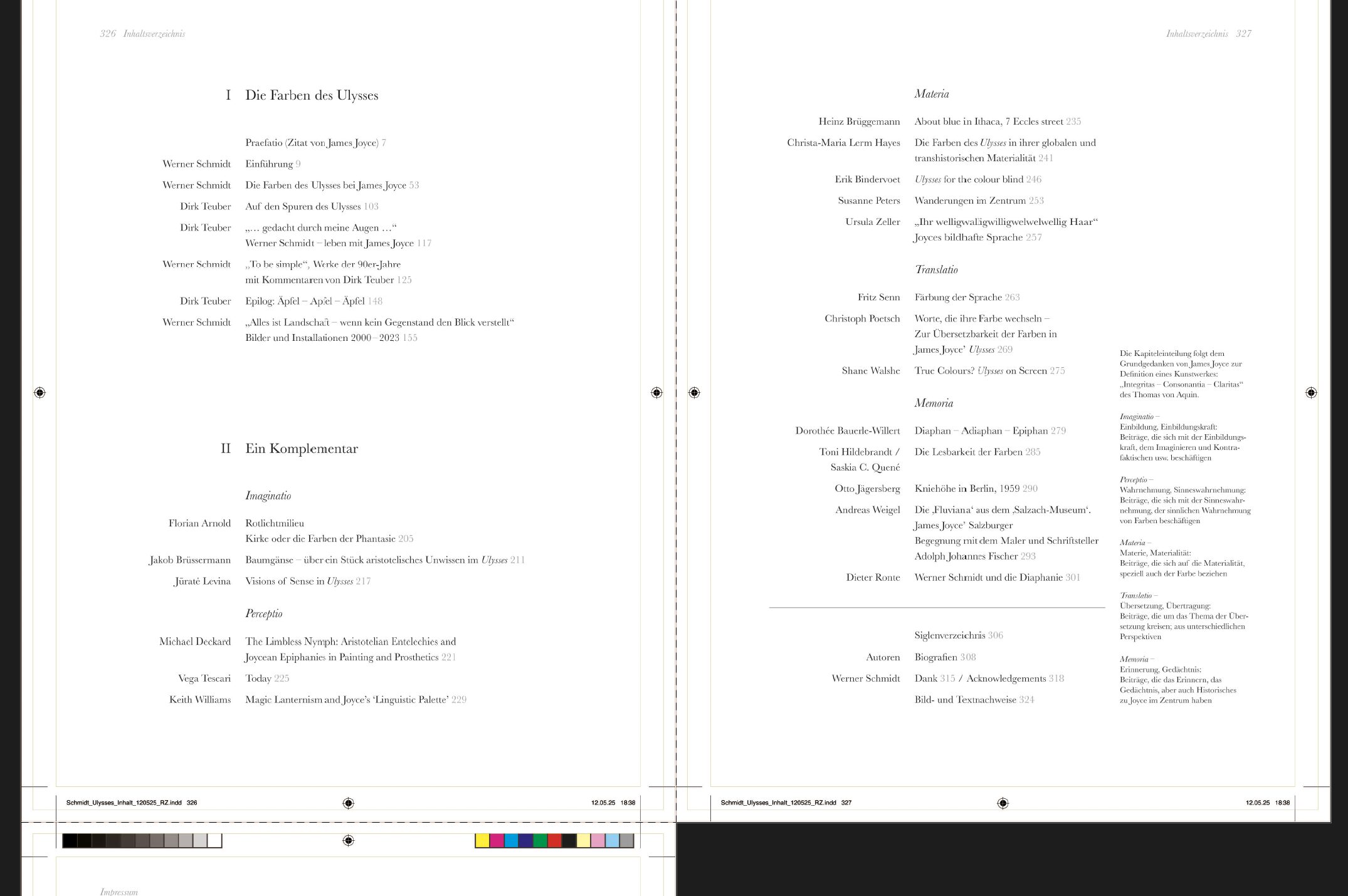 Werner Schmidt -<br> James Joyce und die Farben des Ulysses – Bild 6