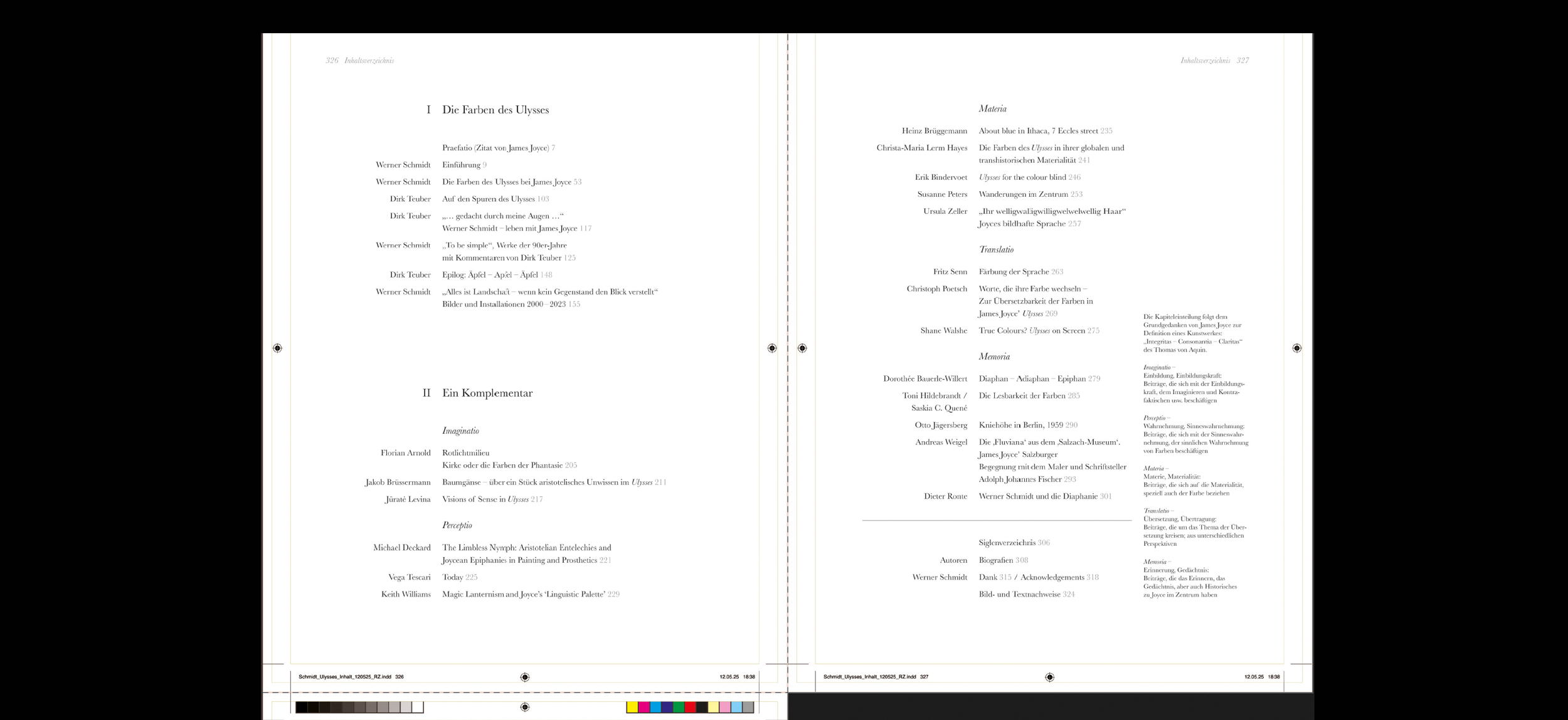 Werner Schmidt -<br> James Joyce und die Farben des Ulysses – Bild 6