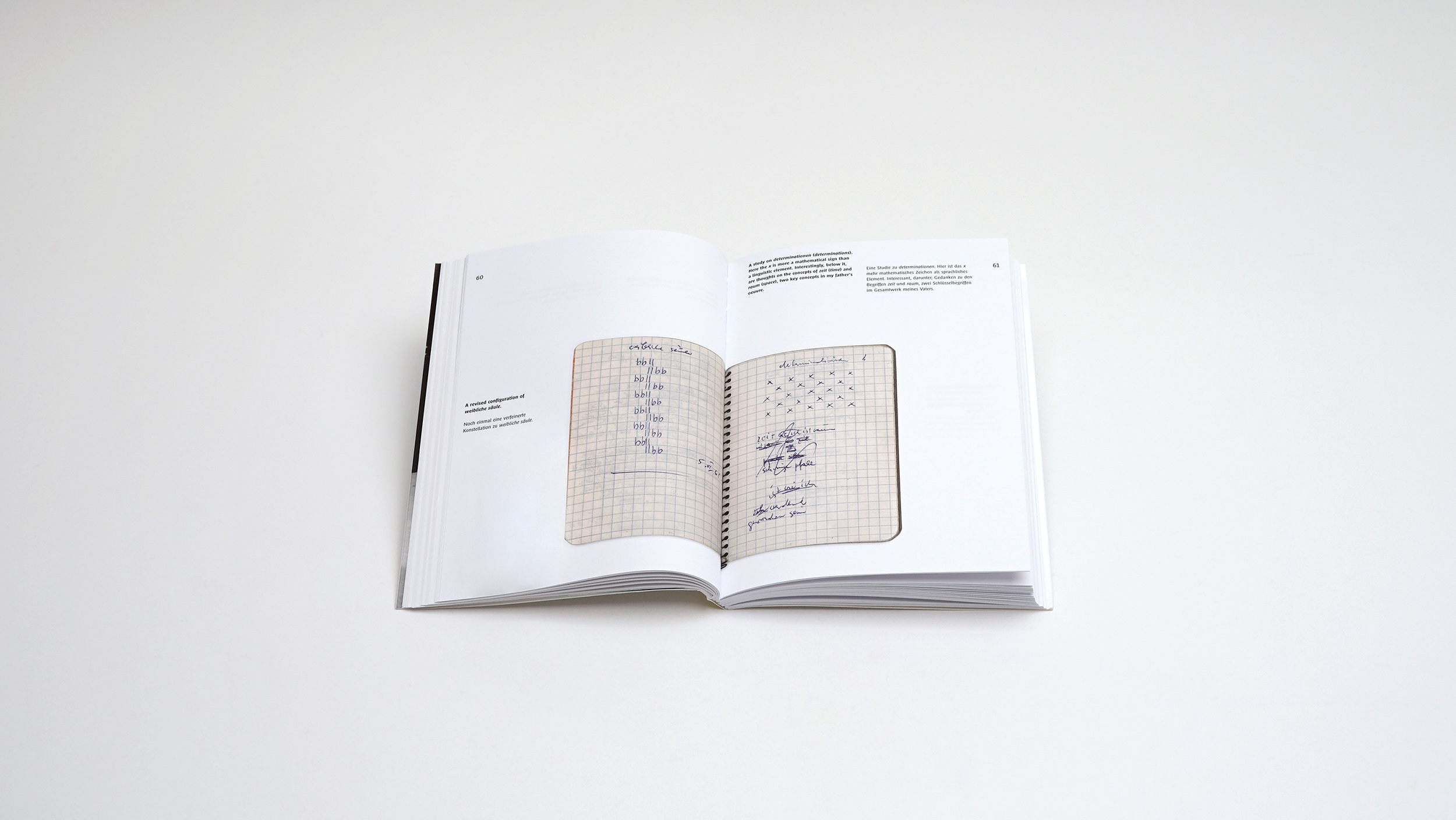 Cahier #1 -<br> Heinz Gappmayr - Image 7
